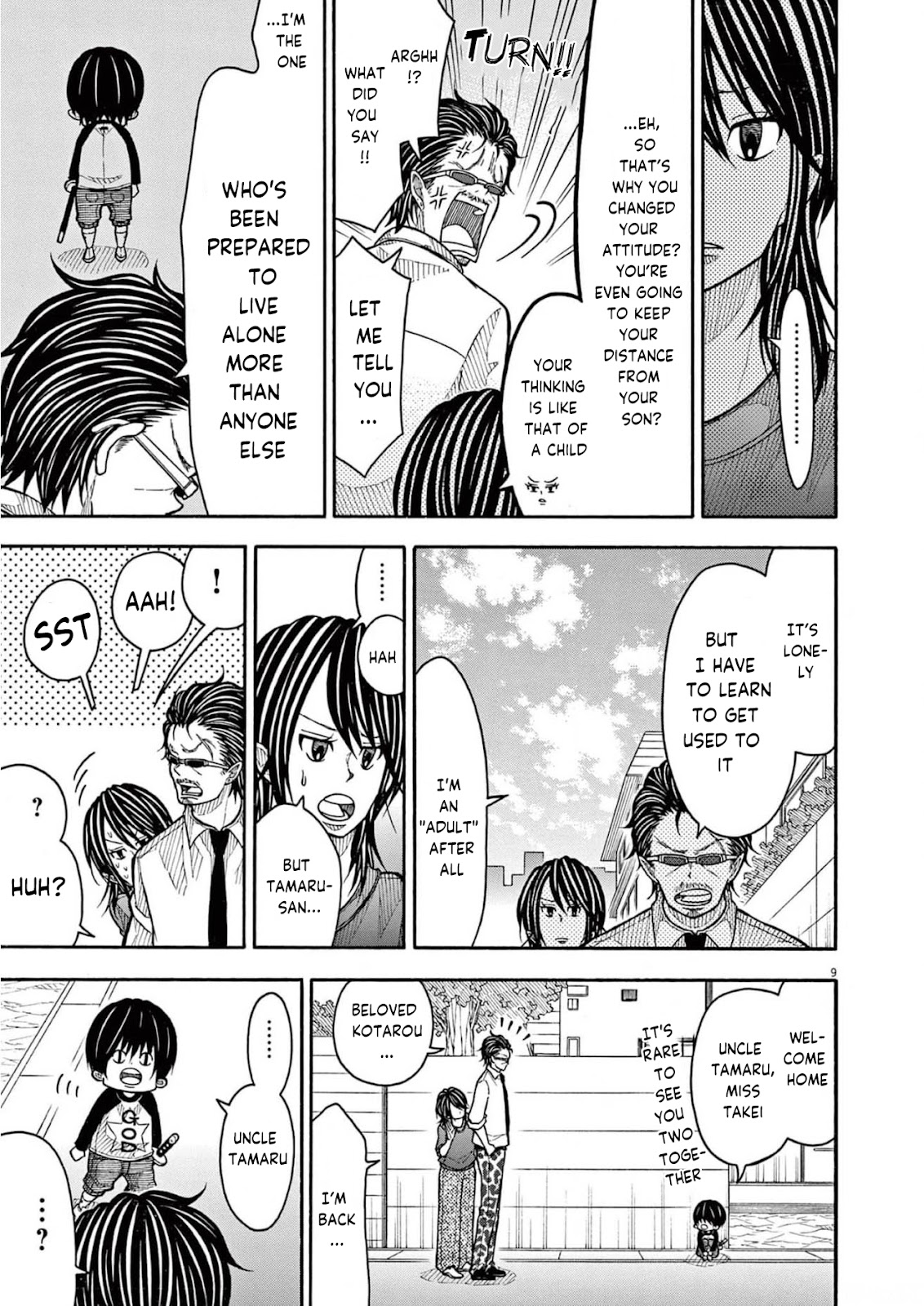 Kotaro Lives Alone, Chapter 129 image 009
